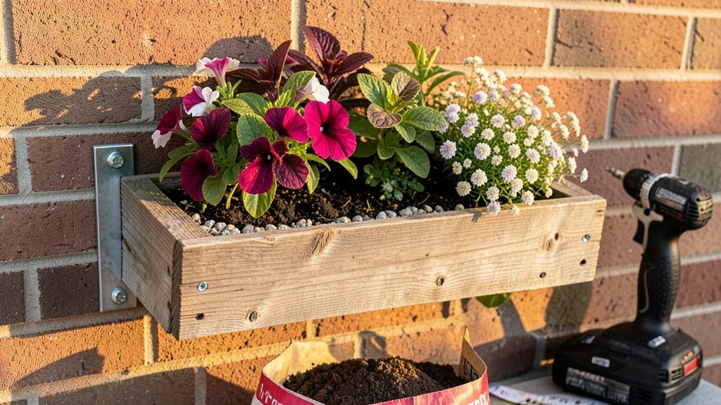 How to Hang Window Boxes on Brick: Heavy-Duty Anchors for Secure Planting
