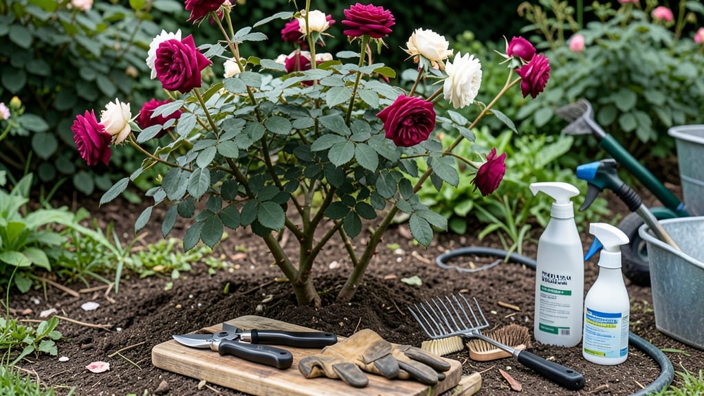 How To Clean Roses: Boiling Water Barrier That Smothers Roots Instantly