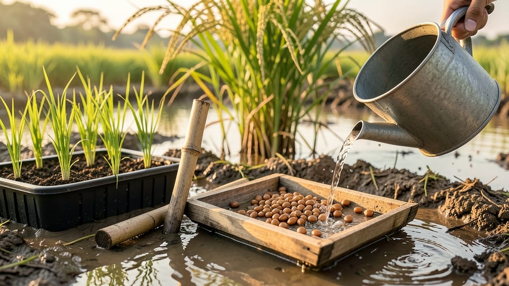 How to Grow Rice Step by Step: From Seedlings to Harvest in 4 Months