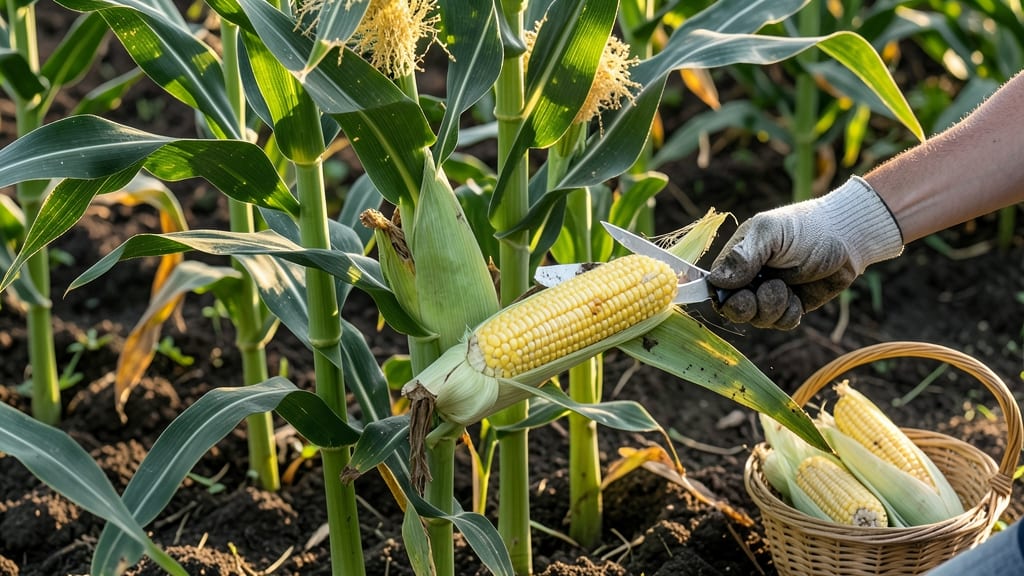 How to Know When to Pick Sweet Corn: 3 Tactile Tests for Peak Flavor