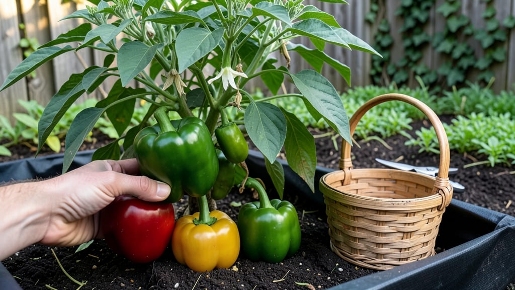 How to Know When Green Peppers Are Ready to Pick: 3 Color-Stage Checks for Peak Flavor