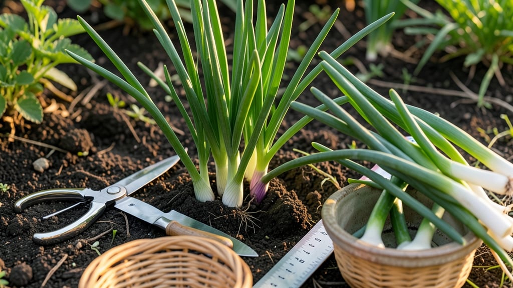 How to Know When Green Onions Are Ready to Harvest: Check Leaf Thickness and Root Size