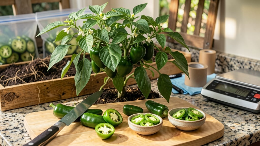 How to Freeze Jalapeños From My Garden: Crispy Heat Preserved for Year-Round Use