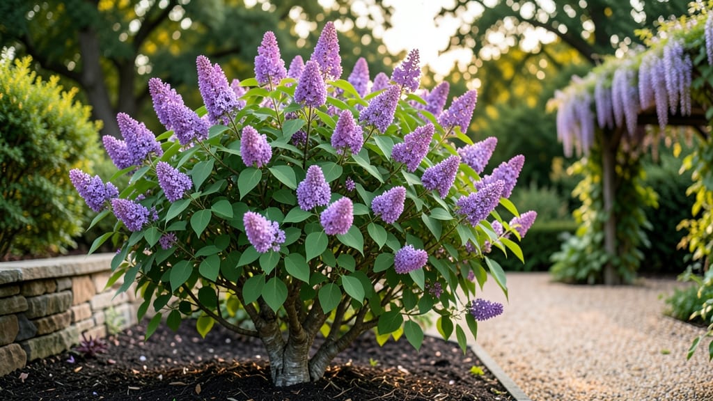How to Identify a Lilac Bush: Fragrant Purple Spikes and Heart-Shaped Leaves