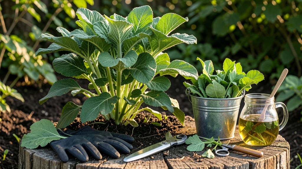 How to Make Comfrey Tea: Medicinal Herb Infusion With Healing Properties