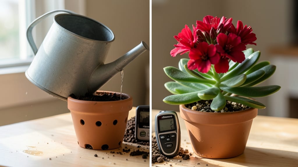How to Care for a Kalanchoe Plant Indoors: Watering Schedule That Prevents Root Rot