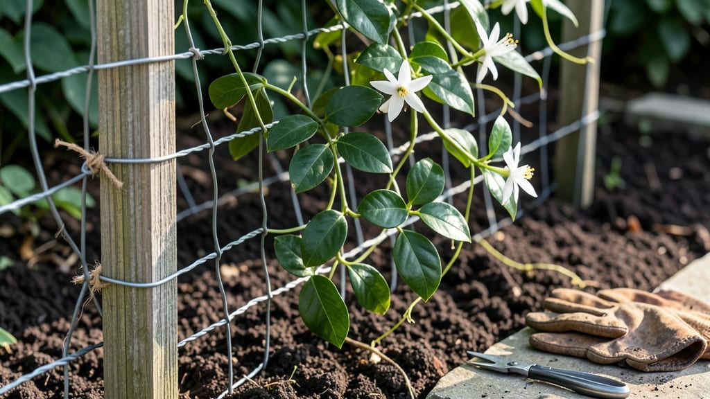 How to Make a Wire Trellis for Jasmine: Sturdy DIY Support for Climbing Vines
