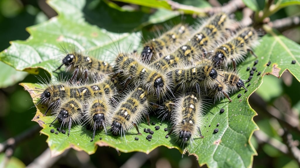 How to Get Rid of Gypsy Moth Caterpillars: Boiling Water Barrier That Smothers Eggs and Larvae