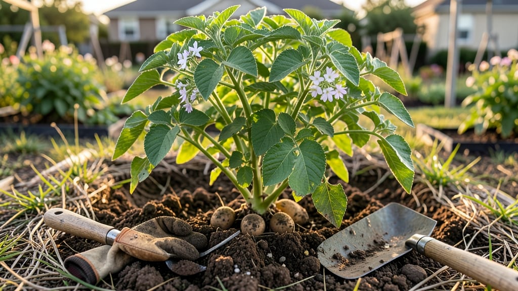 How to Hill Up Potato Plants: Mound Soil for Higher Yields and Disease Resistance