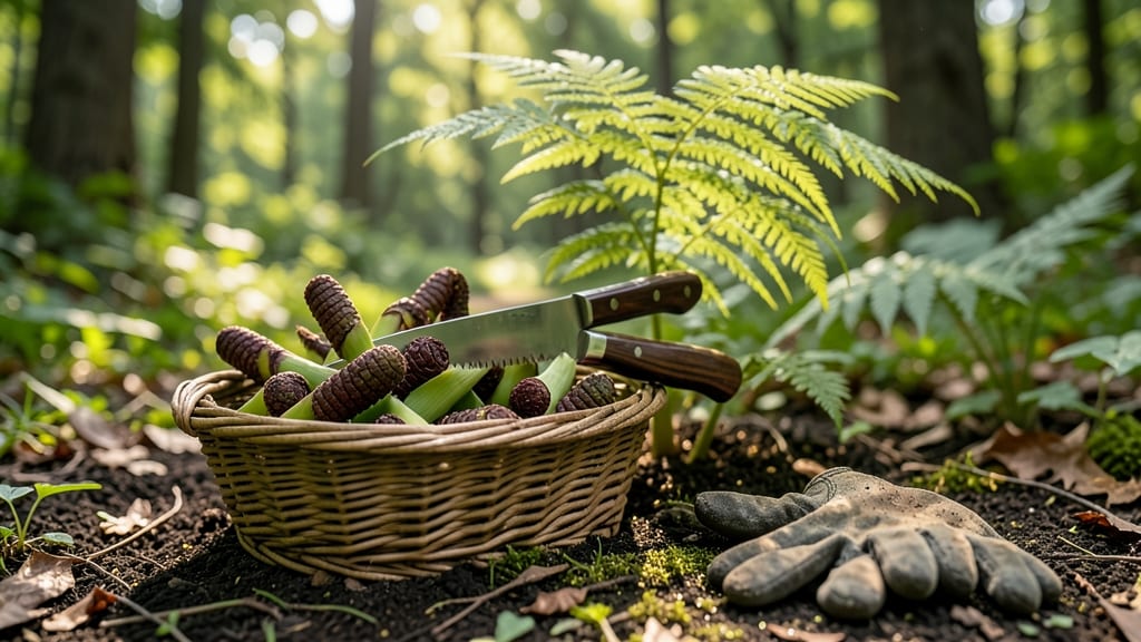 How to Grow Fiddleheads: Harvest-Ready Fern Shoots in 6 Weeks