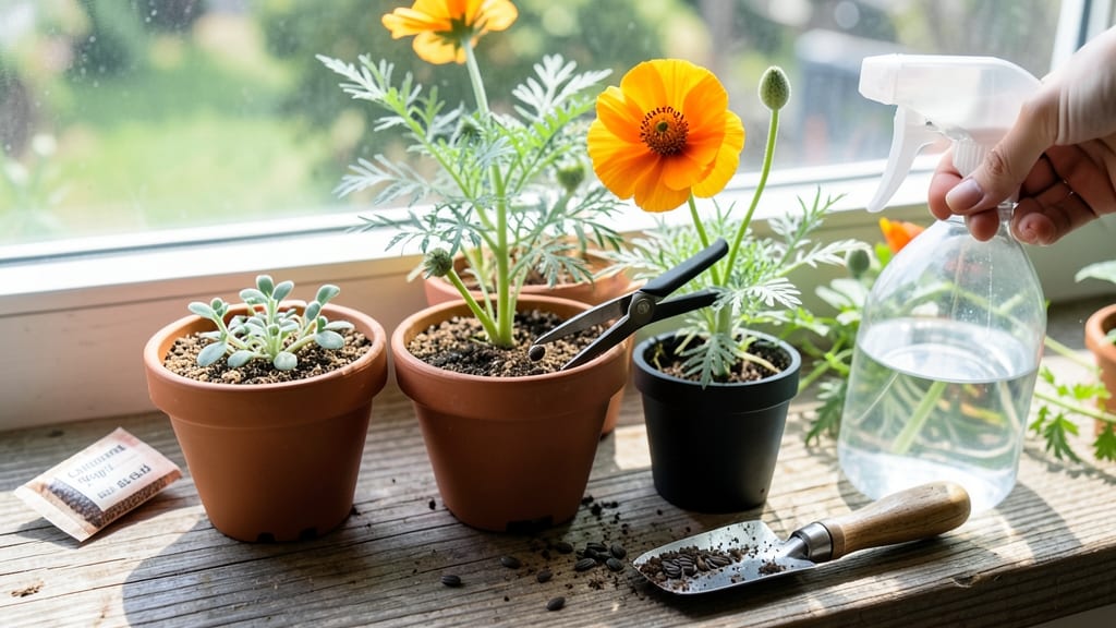 How to Grow Poppy Seeds in Pots: Sunlight-Loving Blooms in Small Spaces
