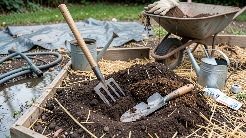How to Get Ground Ready for Garden: Steam-and-Soak Method for Weed-Free Planting