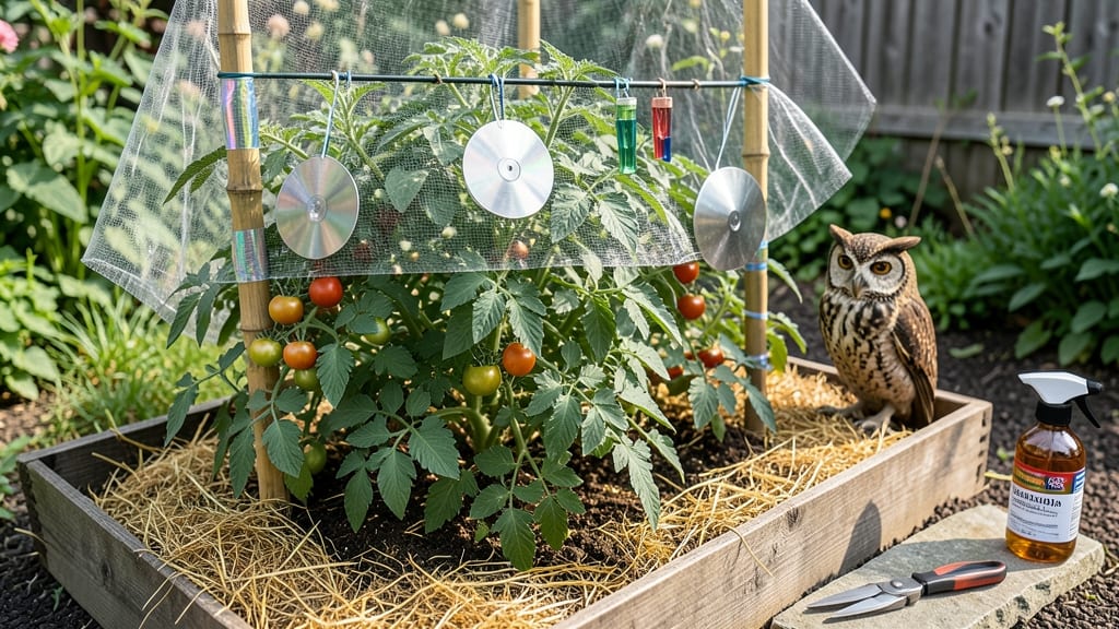 How to Keep Birds Off Tomato Plants: Physical Barriers That Work Without Chemicals