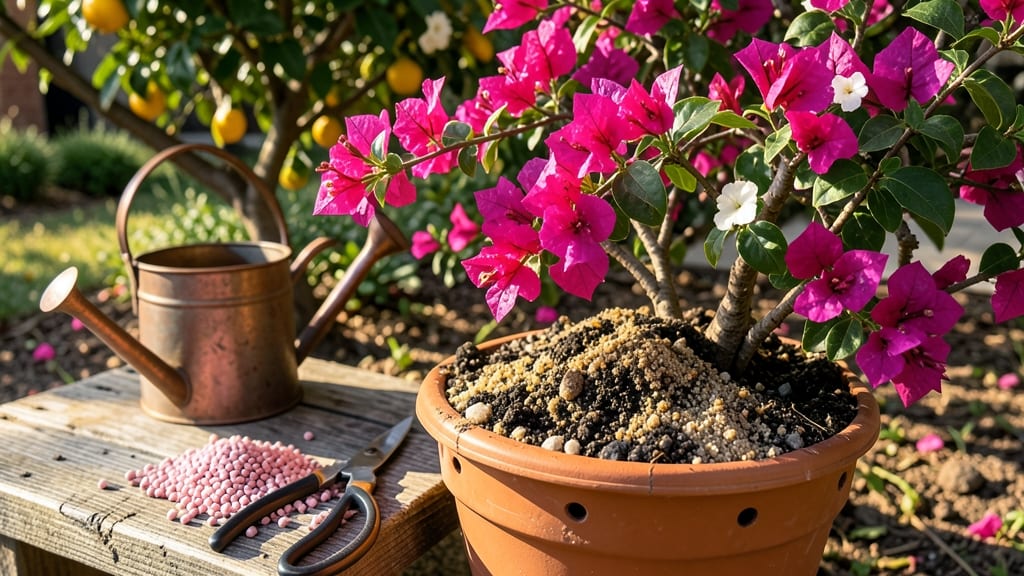 How to Make Bougainvillea Bloom in Pots: Sunlight, Pruning, and Soil Secrets for Year-Round Color