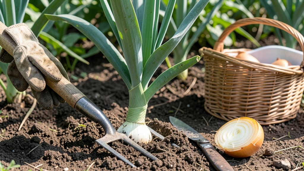 How to Harvest Onions at Home: Tactile Tests for Perfect Ripeness and Storage