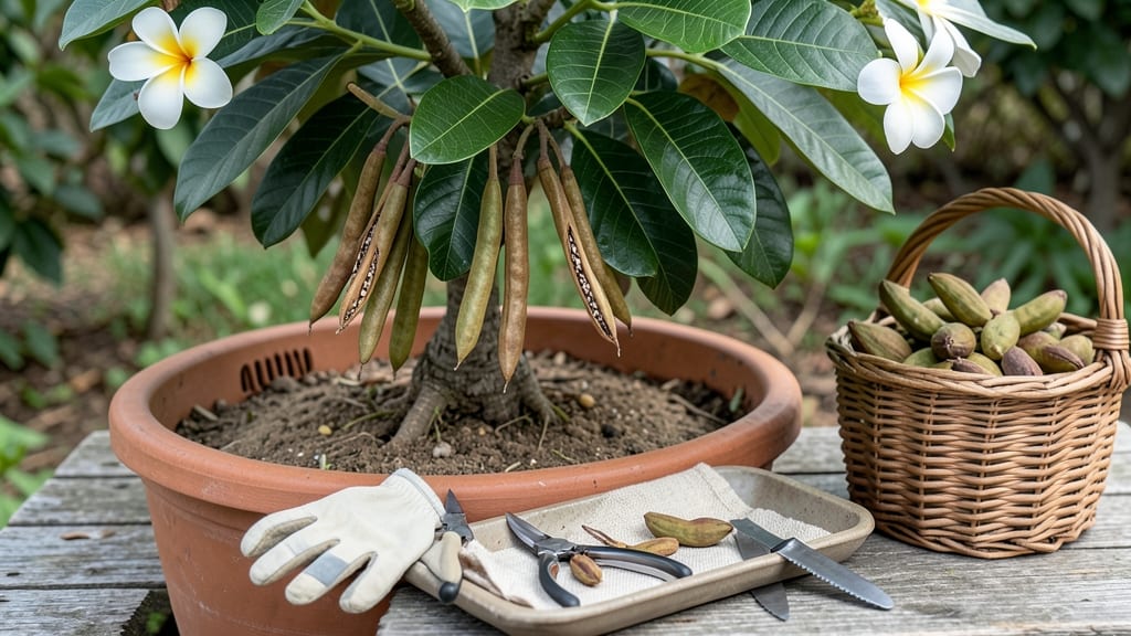 How to Harvest Plumeria Seed Pods: When They Crack Open for Viable Seeds