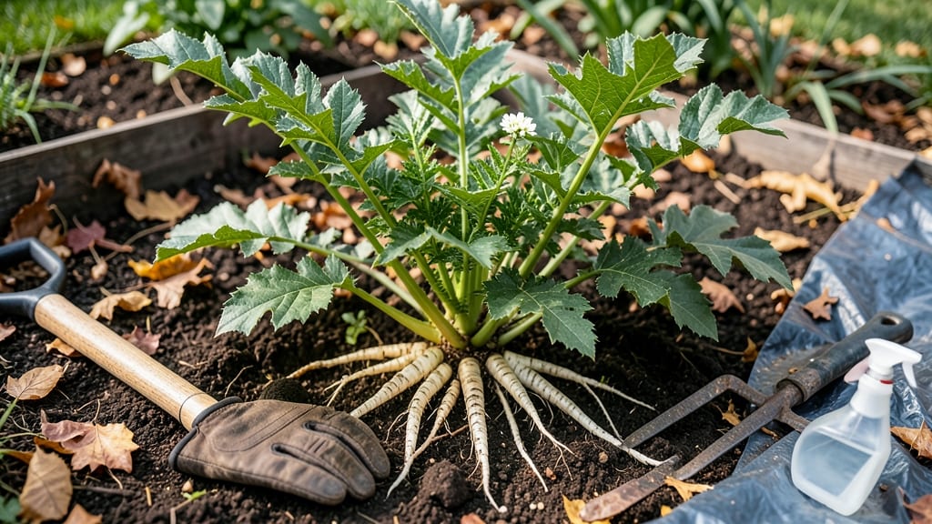 Horseradish Eradication: Boil-and-Pour Barrier That Works in Your Garden