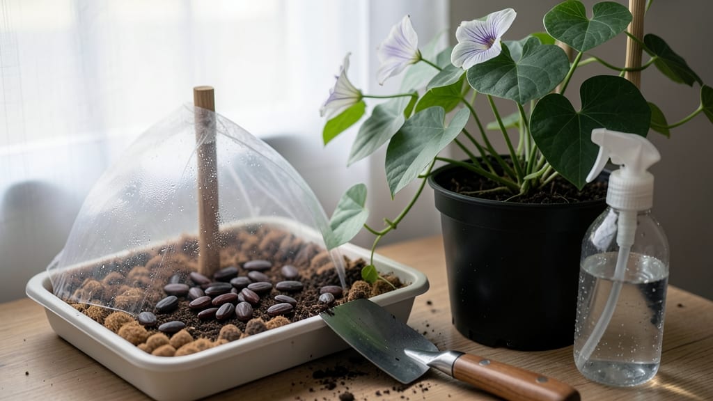 How to Nick Moonflower Seeds: Scratch-and-Soak Trick for Faster Sprouting