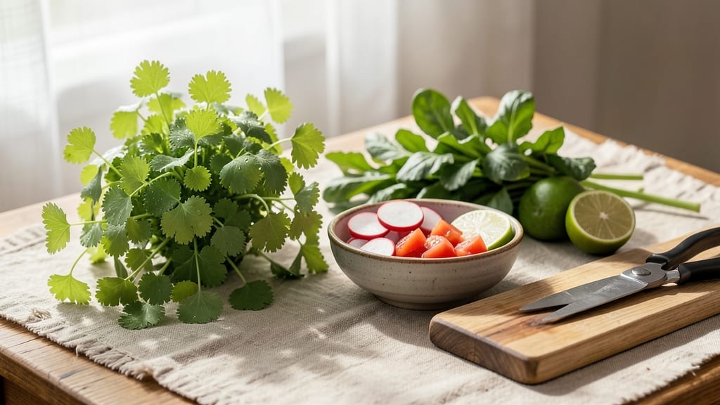 Harvest Leaves in Stages for Flavor Consistency