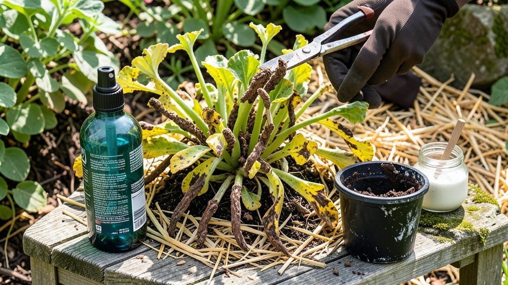 How to Get Rid of Dead Man's Fingers Fungus: Boil-and-Pour Barrier That Chokes Out Roots