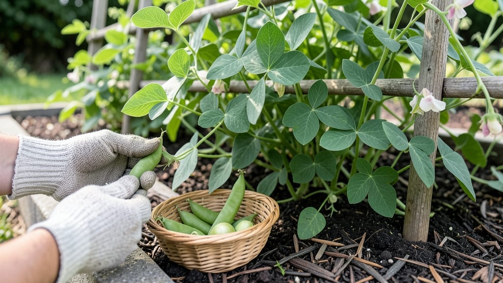 How to Know When to Pick Peas: 3 Visual Cues Gardeners Miss