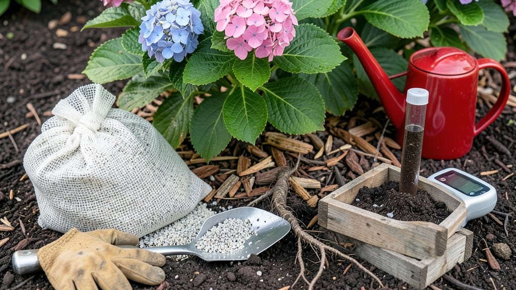 How to Make Soil Alkaline for Hydrangeas: Lime and Eggshell Tricks for Blue Blooms
