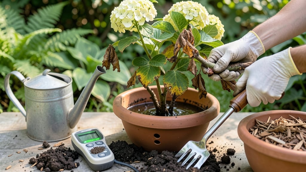 How to Fix Overwatered Hydrangeas: Revive Drooping Blooms With This 3-Step Cure