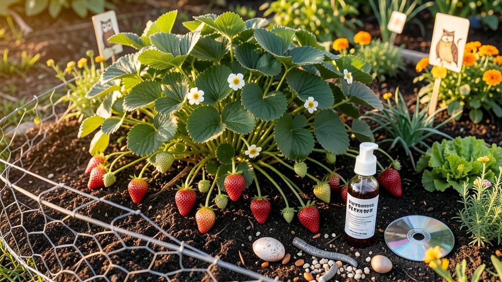 Strawberries Protection: Humane Barriers That Keep Animals Away Naturally