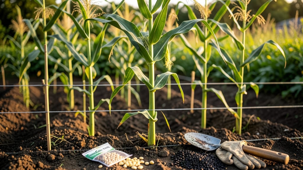 How to Grow Sweet Corn in Garden: Pole-Tall Varieties Maximize Space and Yield