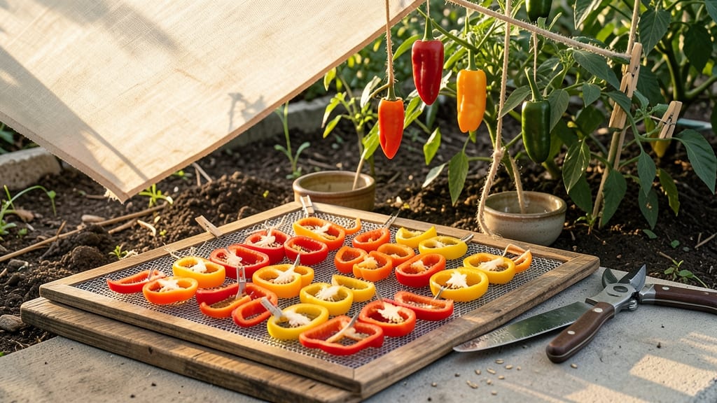 How to Dry Peppers in the Sun: Preserve Bold Flavor in 3 Days