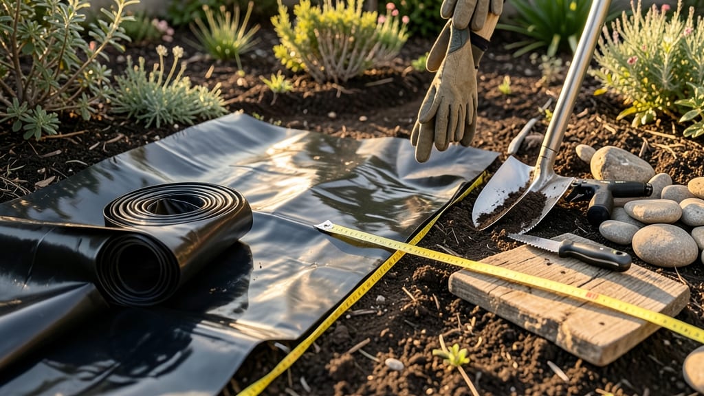How to Lay Black Plastic in Garden: Weed-Smothering Barrier That Works Year-Round