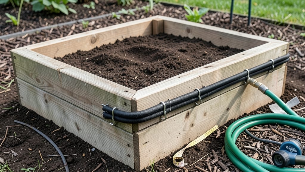How to Install a Soaker Hose in a Raised Bed: Deep-Watering System for Thriving Plants