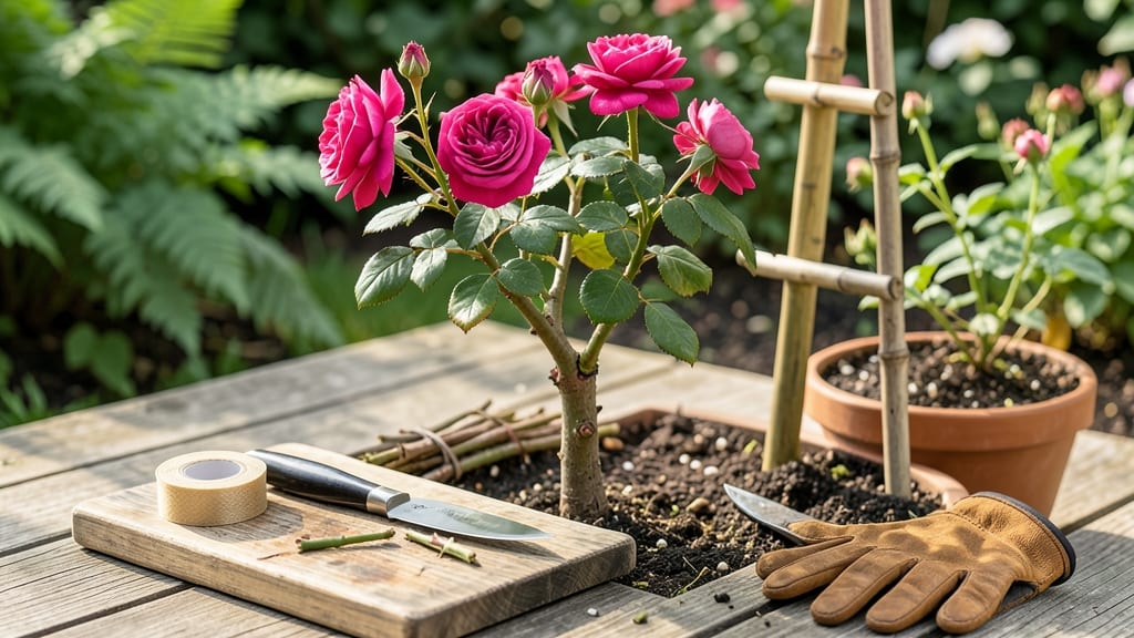 How to Make a Rose Tree: Year-Round Blooms With Pruning Precision