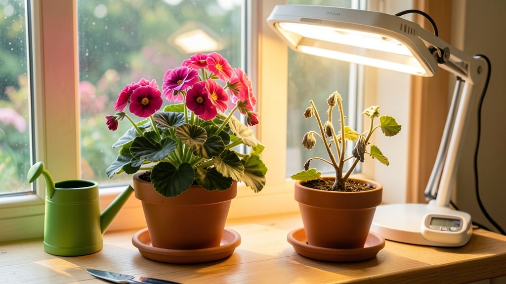 How to Keep Geraniums Over Winter Indoors: Dormant Care That Saves Every Stem