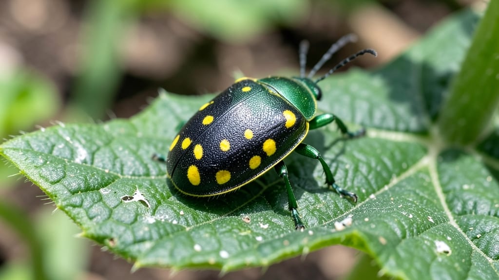 How to Get Rid of Spotted Cucumber Beetle: Boiling Water Barrier That Smothers Eggs Before They Hatch