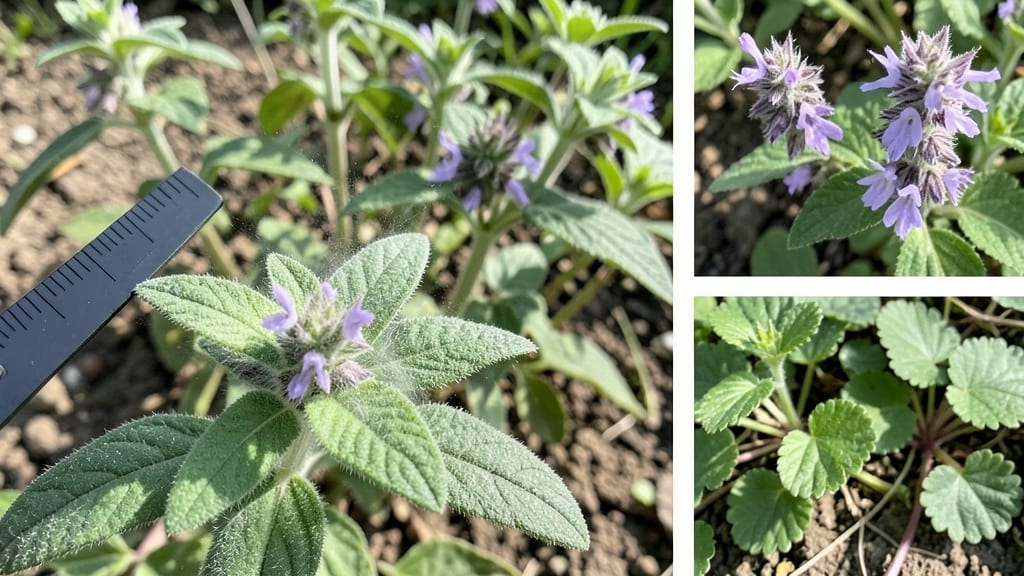 How to Identify Wild Catnip: Square-Stemmed Leaves and Minty Scents