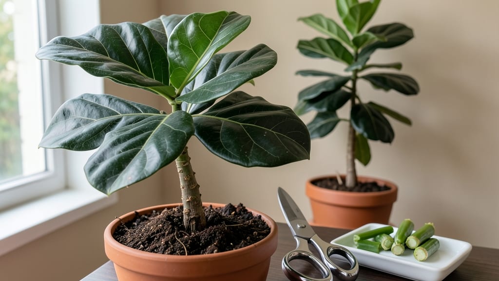 How to Cut a Fiddle Leaf Fig Plant: Propagation Secrets for Healthy New Growth