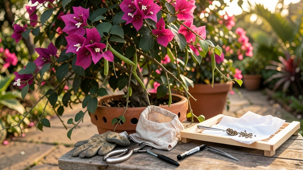 How to Collect Bougainvillea Seeds: Pod Maturity Guide for Healthy Germination
