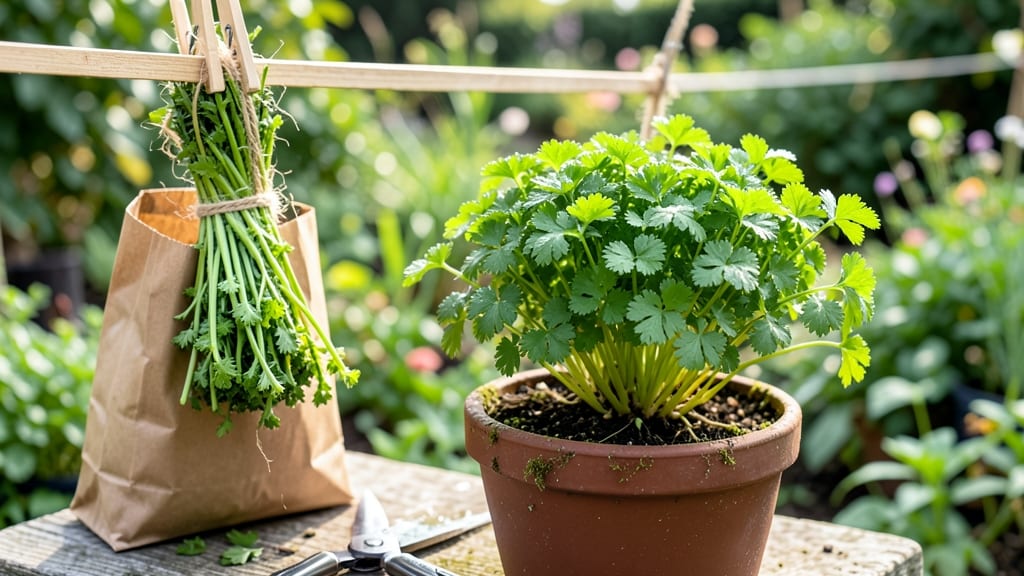 How to Dry Fresh Parsley From the Garden: Hanging Bundles for Flavor That Lasts Months
