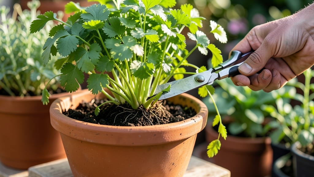 Cut-and-Come-Again Method for Continuous Growth