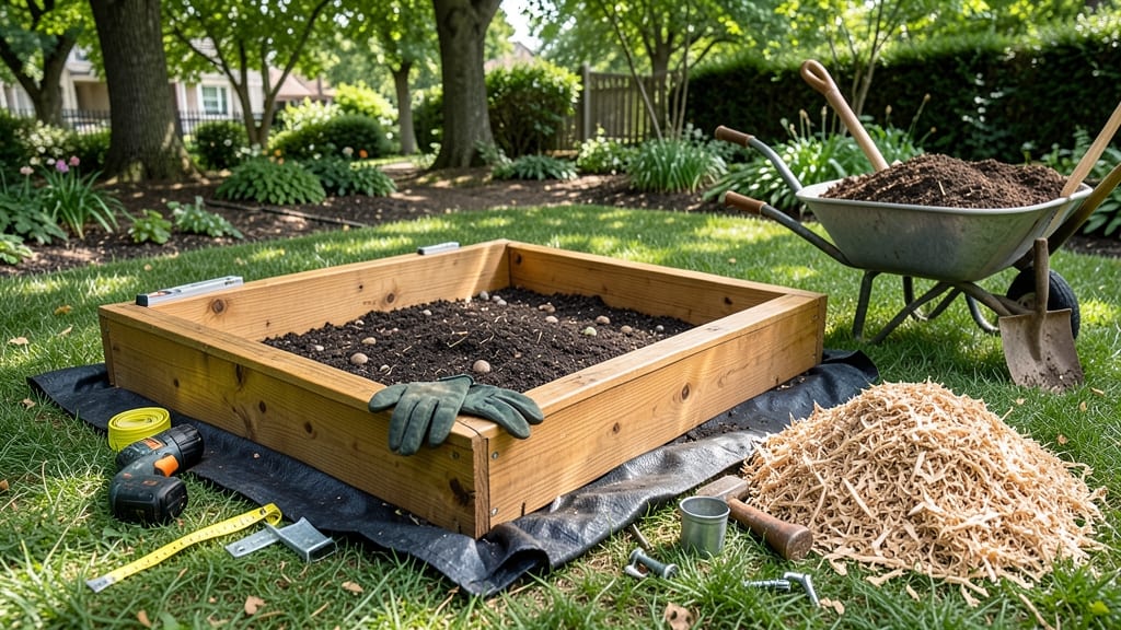 How to Install Raised Garden Beds: Permanent Solution for Any Space