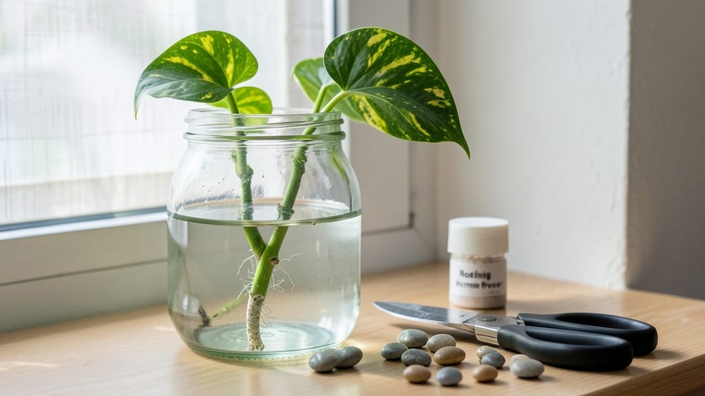 Growing Plants From Cuttings in Water: Root Growth Secrets in 3 Weeks