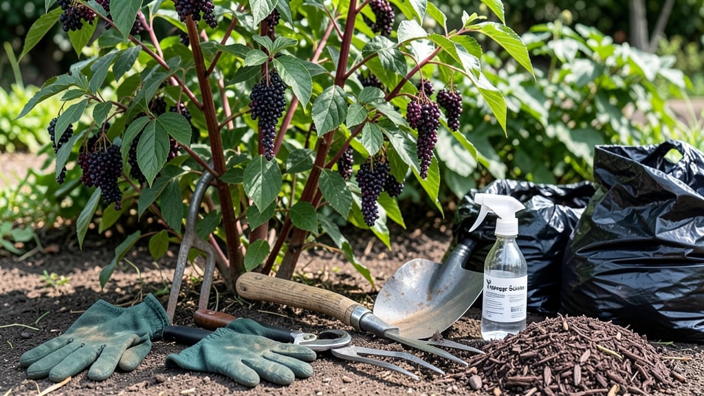 How To Get Rid Of Sticker Bushes: Boiling Water Barrier That Kills Roots on Contact