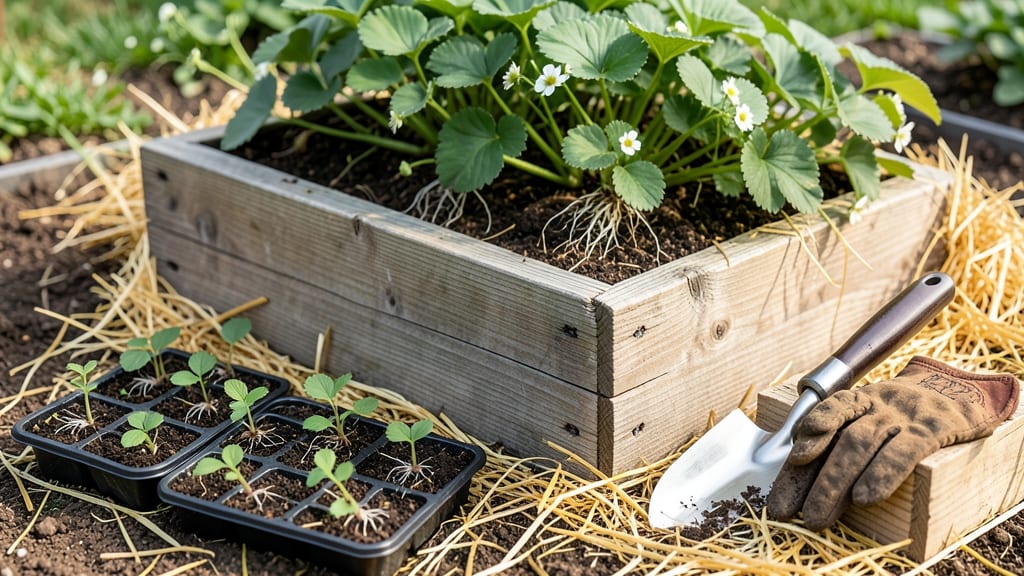 How to Make a Strawberry Planter: Year-Round Blooms With Zero Weeding