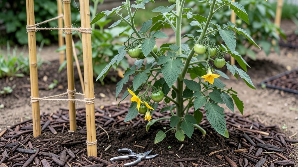 How to Grow Tall Tomato Plants: Sunlight, Staking, and Pruning Secrets