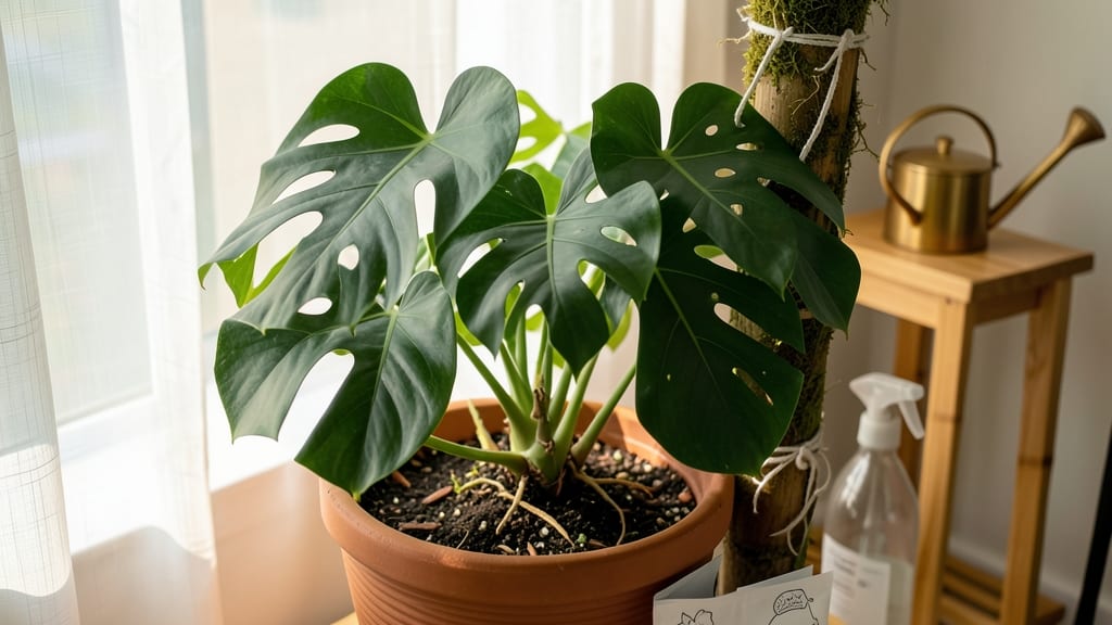 How to Make Monstera Grow Tall: Sunlight and Support Secrets for Towering Vines