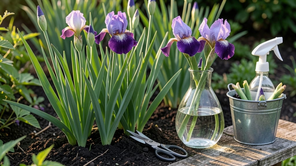 How to Cut Iris Flowers for Vase: Fresh-Looking Stems That Last Weeks