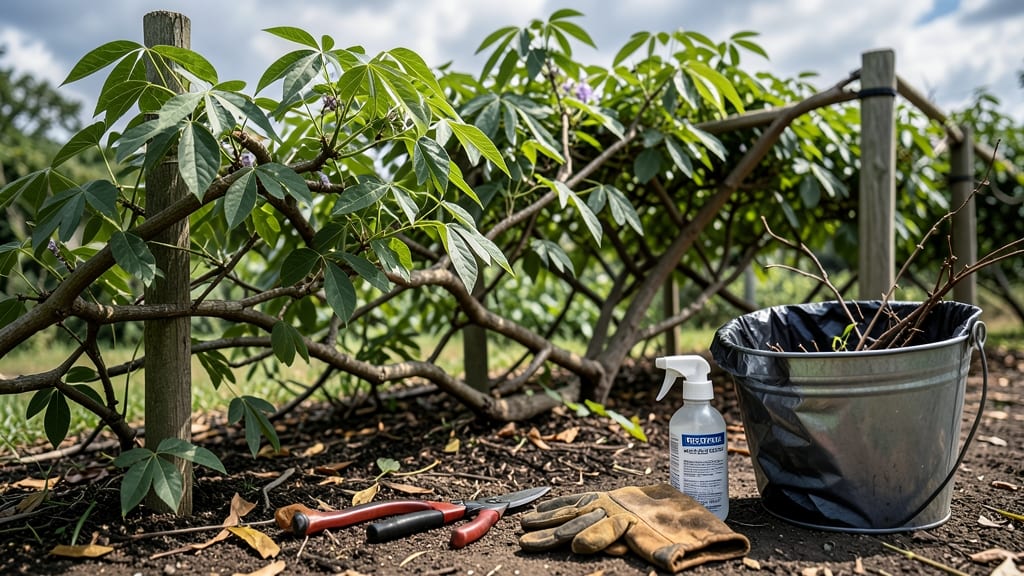 How to Get Rid of Wisteria Vines: Root-Cutting Trick That Stops Regrowth