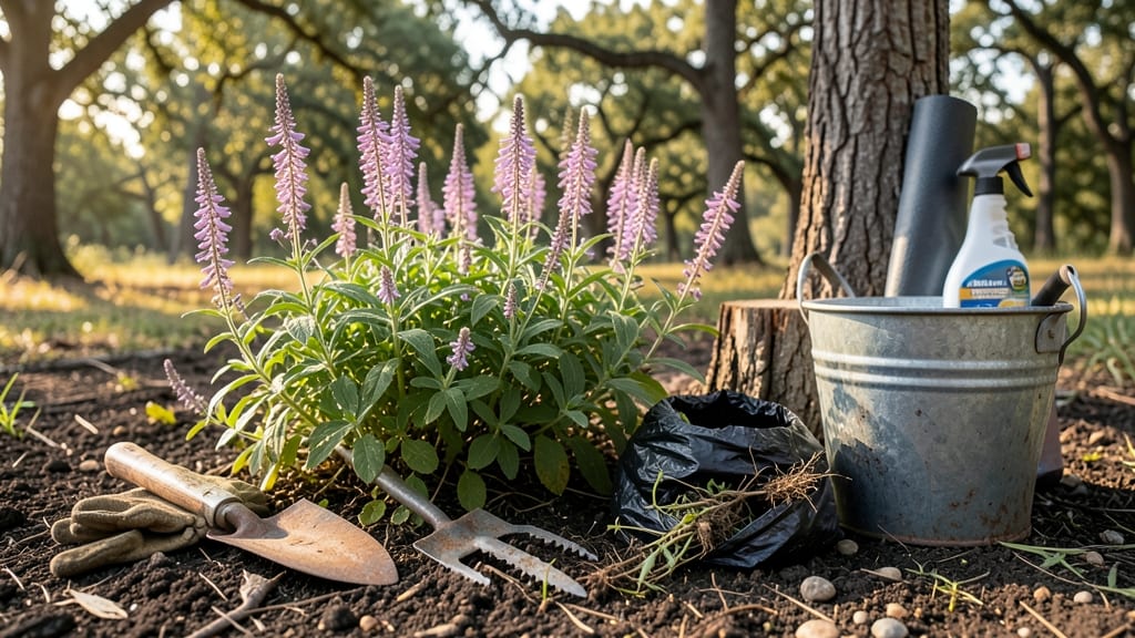 How to Get Rid of Florida Betony: Boil-and-Pour Barrier That Smothers Roots Fast