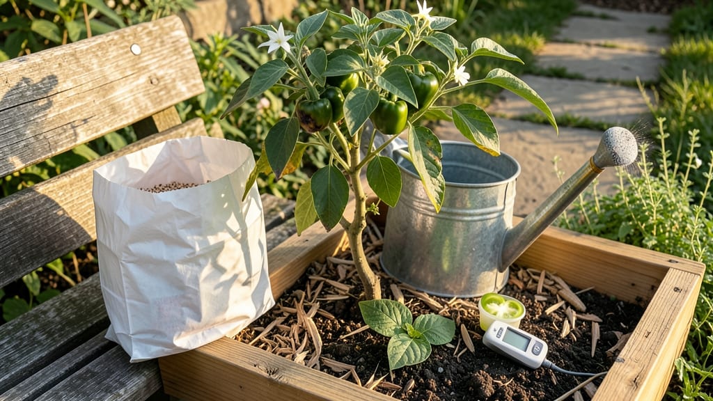 How to Fix Calcium Deficiency in Pepper Plants: Epsom Salt and Eggshell Remedy
